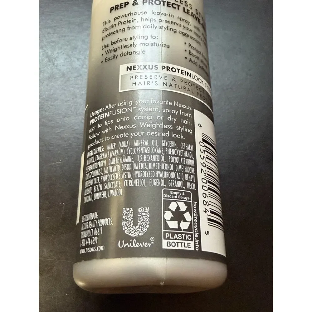 Nexxus Prep & Protect Leave-In Spray 4.1 fl oz Hyaluronic Acid Set Lot of 2 New!
